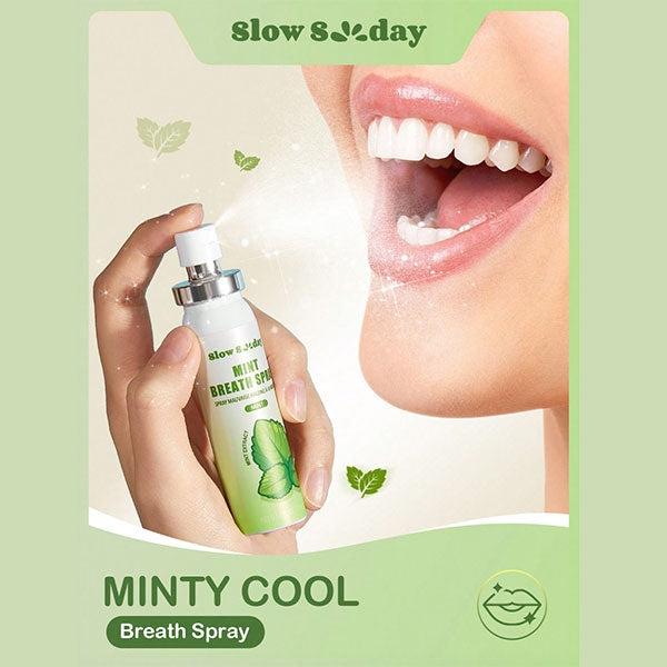 رذاذ نفس النعناع، رذاذ منعش للفم بنكهة الفاكهة ينعش أنفاسك.