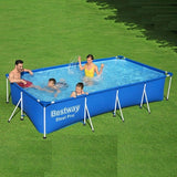 BESTWAY Steel Pro™ Rectangular Pool 221 cm x 151 cm x43 cm